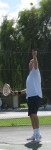 Tennis Tournament 2011009 Terry serves